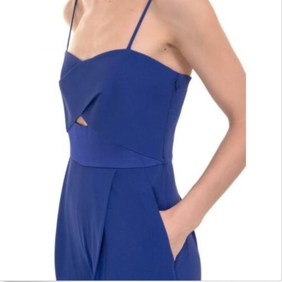 Diane Von Furstenberg Valda Cutout Jumpsuit 8 - Picture 2 of 8